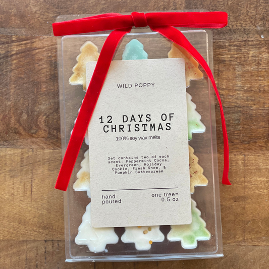 12 Days of Christmas Wax Melts